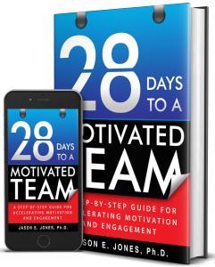 28 Days to a Motivated Team Book Cover