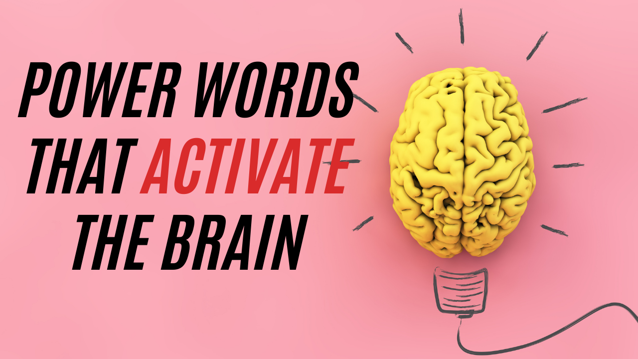 Power Words That Activate The Brain Dr Jason Jones