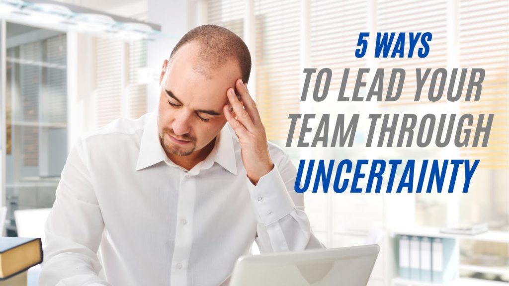5 ways to lead your team through