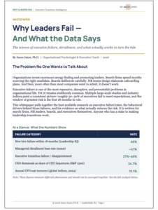 Why leaders Fail - Cover
