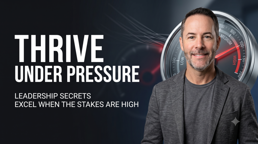 Thrive Under Pressure - Dr. Jason Jones NeuroAdaptive Leadership